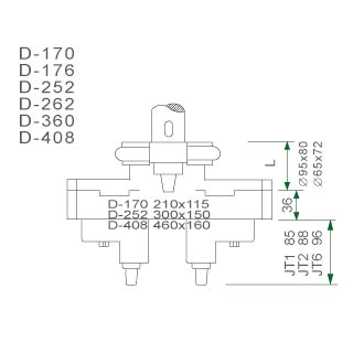 D Type Two Multi-Spindle Head